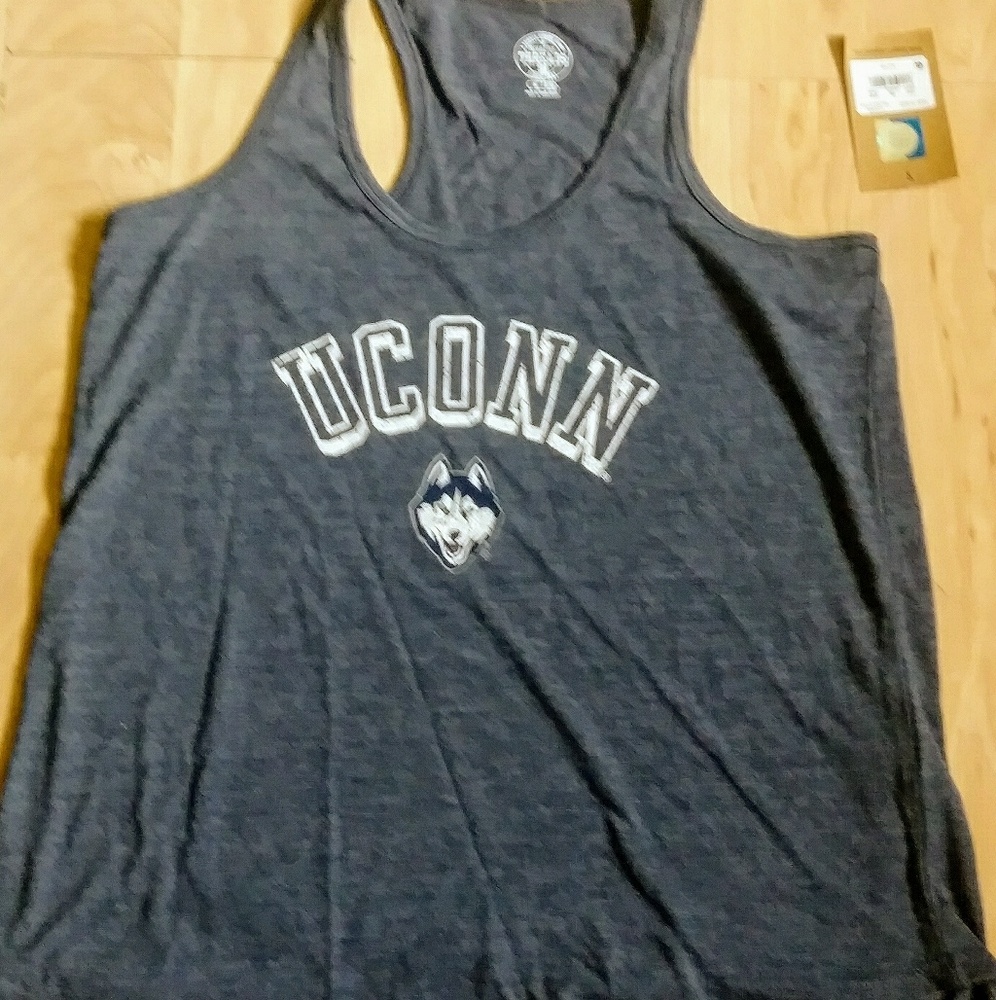 UCONN TANK TOP SOFT TEE MATERIAL